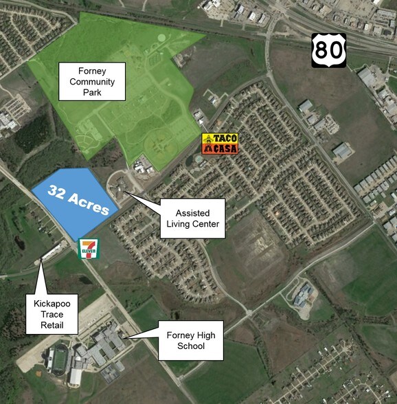 FM 741, Forney, TX for sale - Building Photo - Image 1 of 1