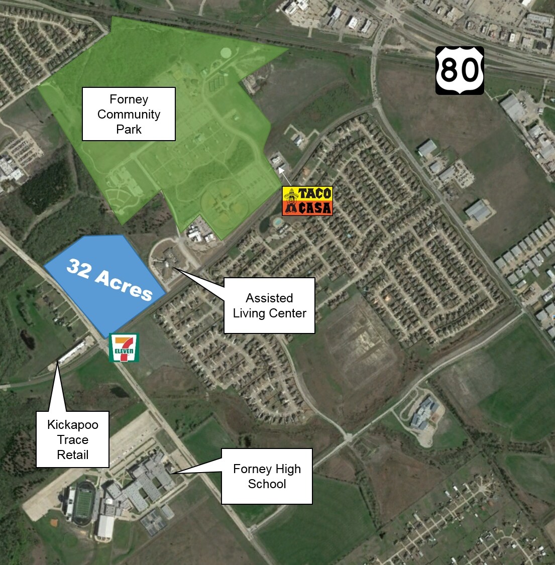 FM 741, Forney, TX for sale Building Photo- Image 1 of 1