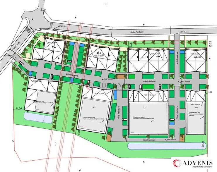 Flex in Carbon-Blanc for sale - Site Plan - Image 3 of 3