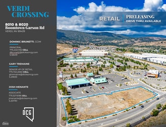 More details for 8010-& 8020 Boomtown Garson Rd, Verdi, NV - Retail for Lease