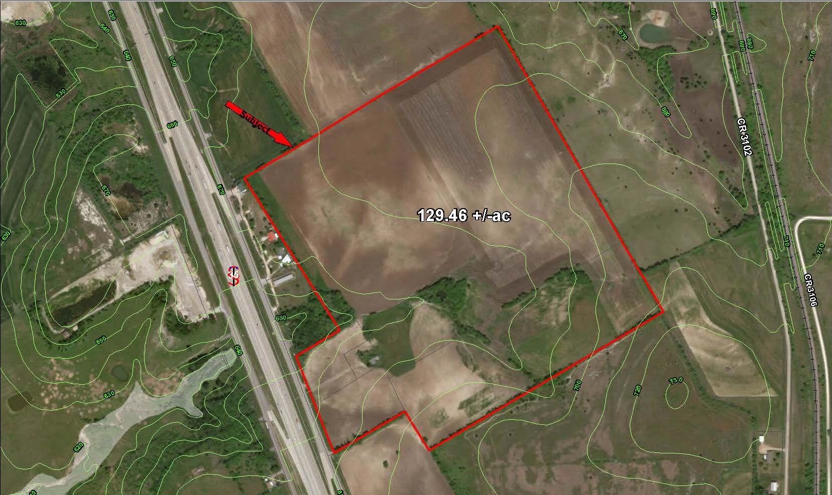 TBD I-35 Service Road, Abbott, TX for sale Aerial- Image 1 of 1