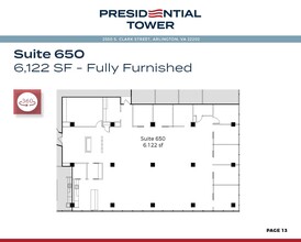 2550 S Clark St, Arlington, VA for lease Floor Plan- Image 2 of 2