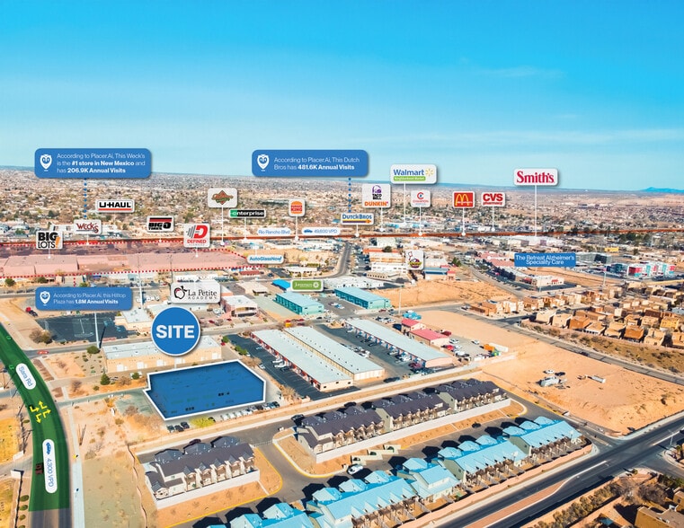 4311 Sara Rd SE, Albuquerque, NM for lease - Aerial - Image 3 of 11