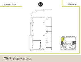 4201 Main St, Houston, TX for lease Floor Plan- Image 2 of 2