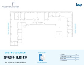 800 Boylston St, Boston, MA for lease Site Plan- Image 1 of 1