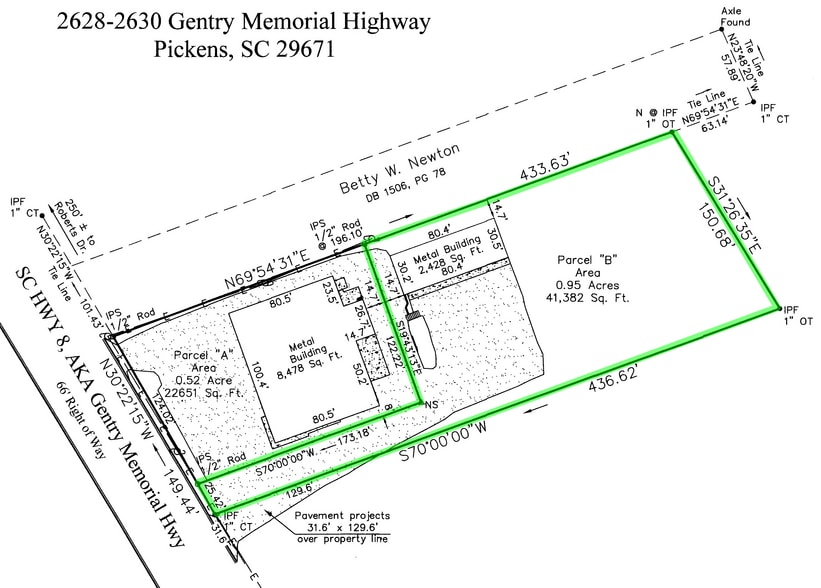 2628 Gentry Memorial Hwy, Pickens, SC for lease - Building Photo - Image 2 of 5