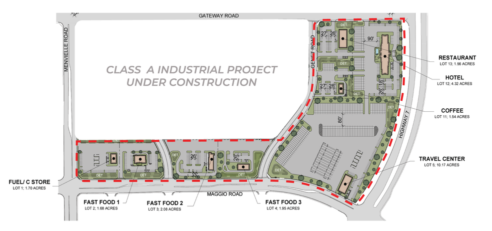 Calexico Gateway Ctr, Calexico, CA for sale - Site Plan - Image 3 of 3