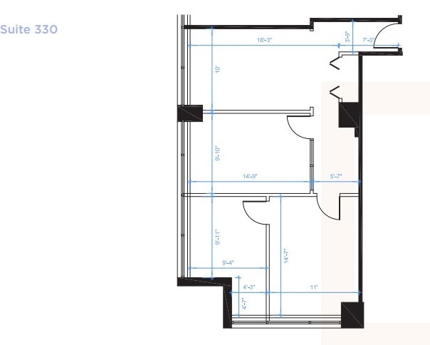 1819 Boul René-Lévesque O, Montréal, QC for lease Floor Plan- Image 1 of 1
