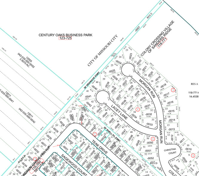 10207 S Sam Houston Pky W, Houston, TX for lease - Plat Map - Image 2 of 7