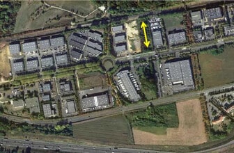 Bussy-Saint-Georges - AERIAL map view