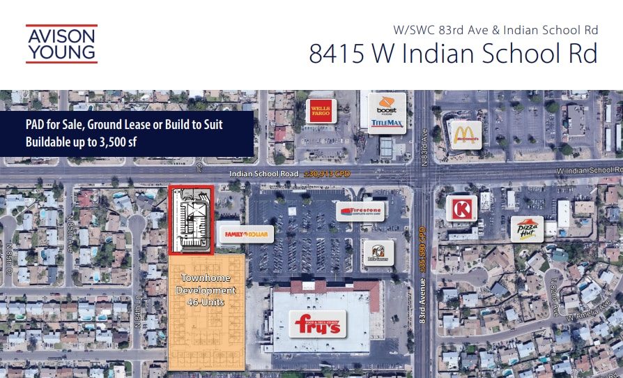 8415 W Indian School Rd, Phoenix, AZ for sale - Building Photo - Image 1 of 1