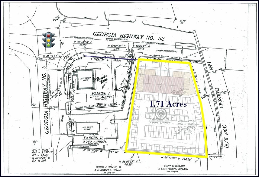 10204 Highway 92, Woodstock, GA for lease - Site Plan - Image 2 of 2