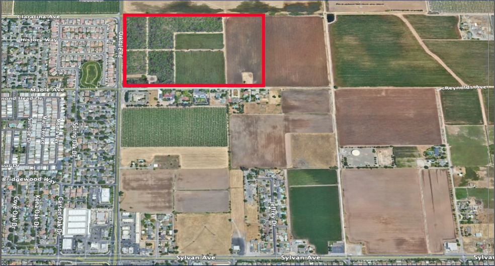 Claratina Avenue & Oakdale Road, Modesto, CA for sale - Primary Photo - Image 1 of 4