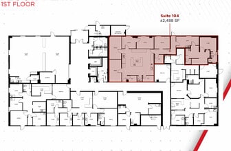 2323 16th St, Bakersfield, CA for lease Floor Plan- Image 1 of 1