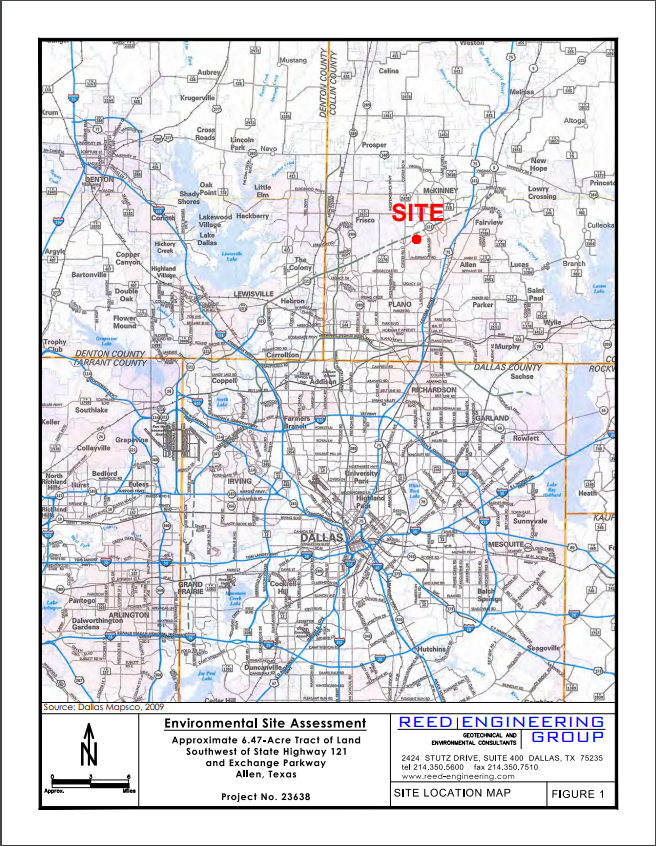 Sam Rayburn Tollway (SH-121) & Exchange Parkway, Allen, TX 75013 - Land ...