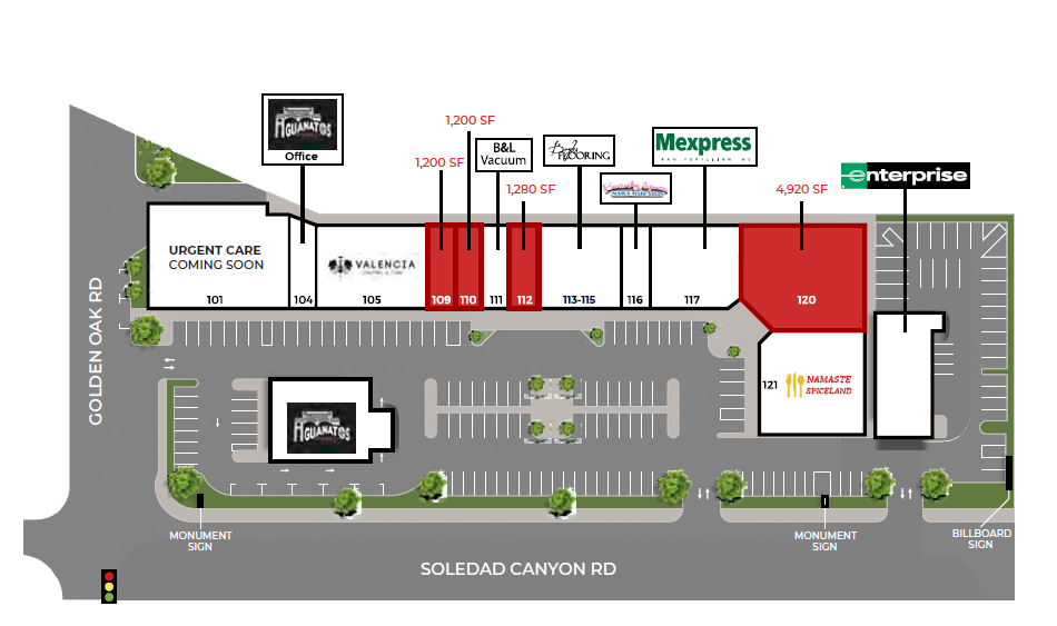 21525 Soledad Canyon Rd, Santa Clarita, CA for lease - Site Plan - Image 2 of 10