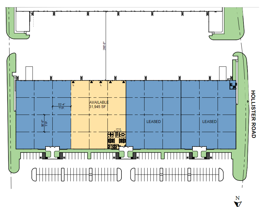 14200 Hollister Rd, Houston, TX for lease Site Plan- Image 1 of 1