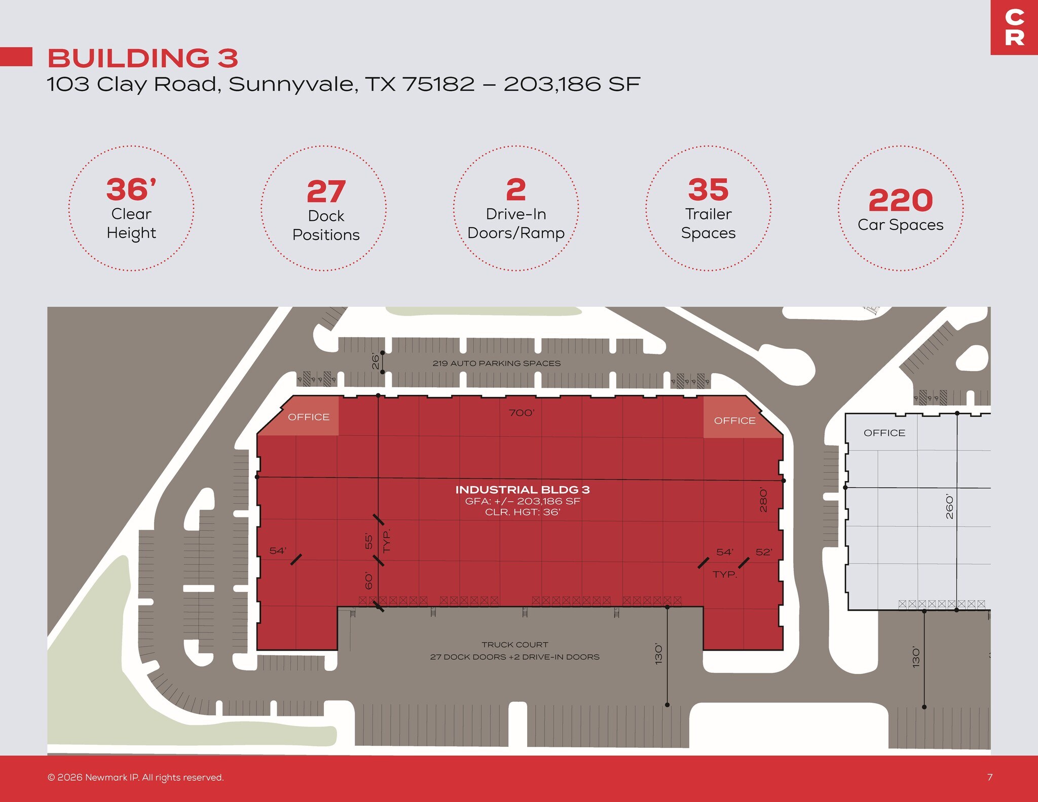 101 S Clay Rd, Sunnyvale, TX for lease Site Plan- Image 1 of 2