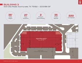 101 S Clay Rd, Sunnyvale, TX for lease Site Plan- Image 1 of 2