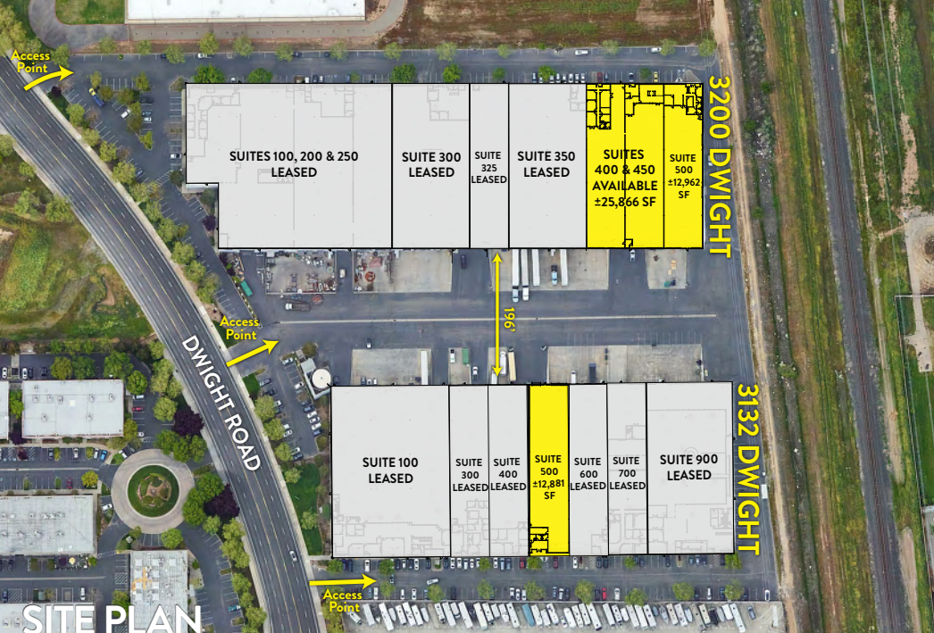 3132 Dwight Rd, Elk Grove, CA for lease Site Plan- Image 1 of 2