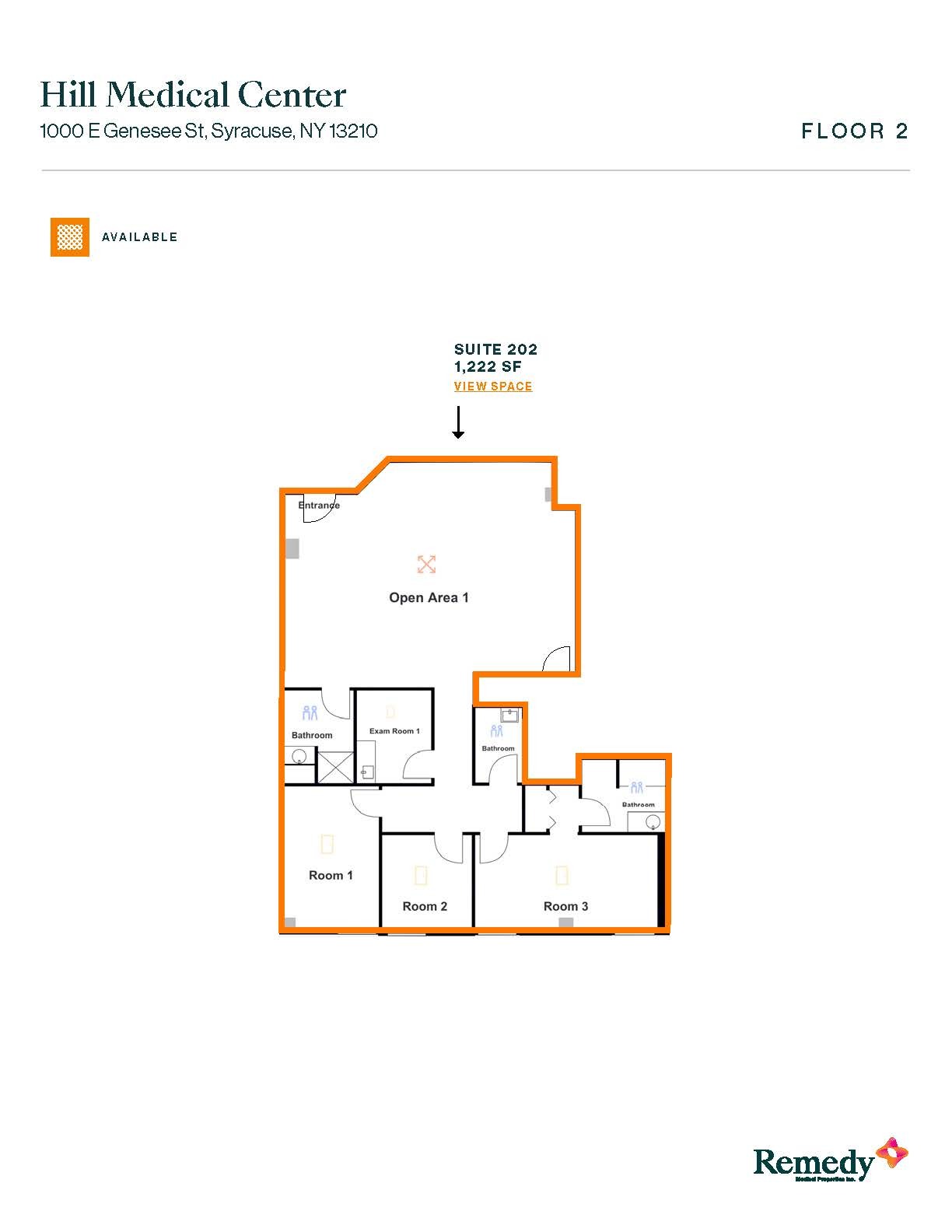 1000 E Genesee St, Syracuse, NY for lease Floor Plan- Image 1 of 1