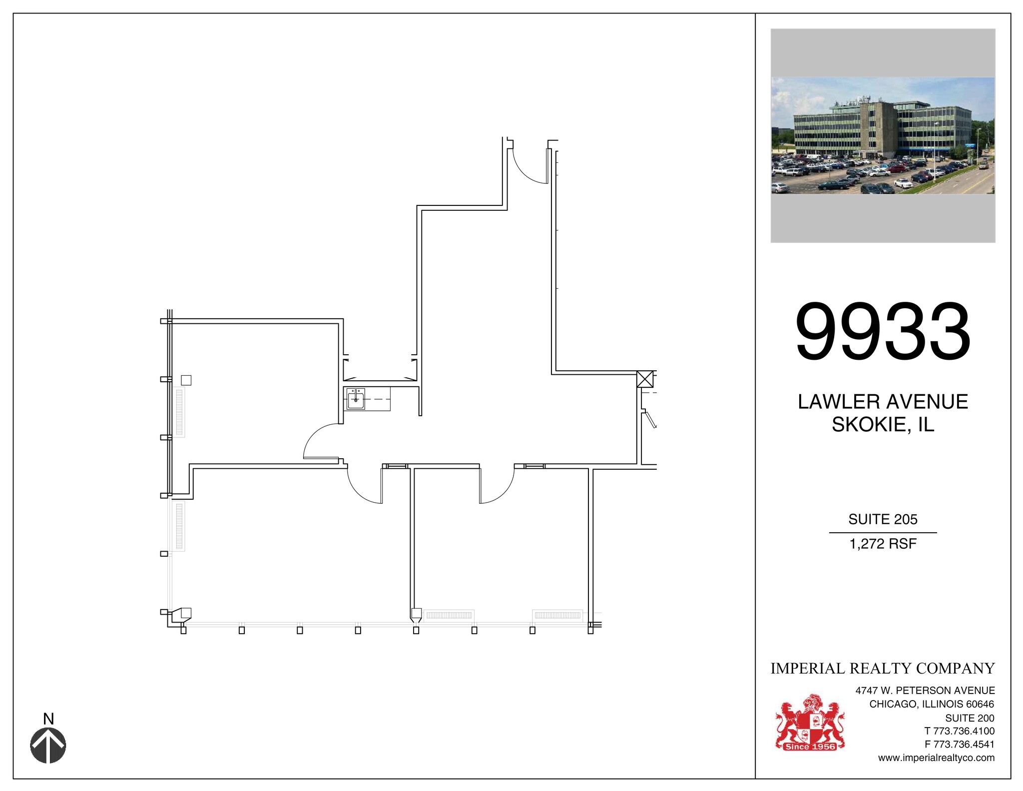 9933 Lawler Ave, Skokie, IL for lease Site Plan- Image 1 of 1