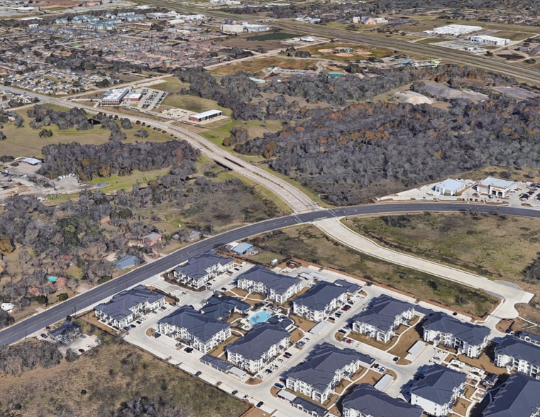 NWC of Harvey Mitchell Parkway South and Dartmouth, College Station, TX for sale - Aerial - Image 2 of 3