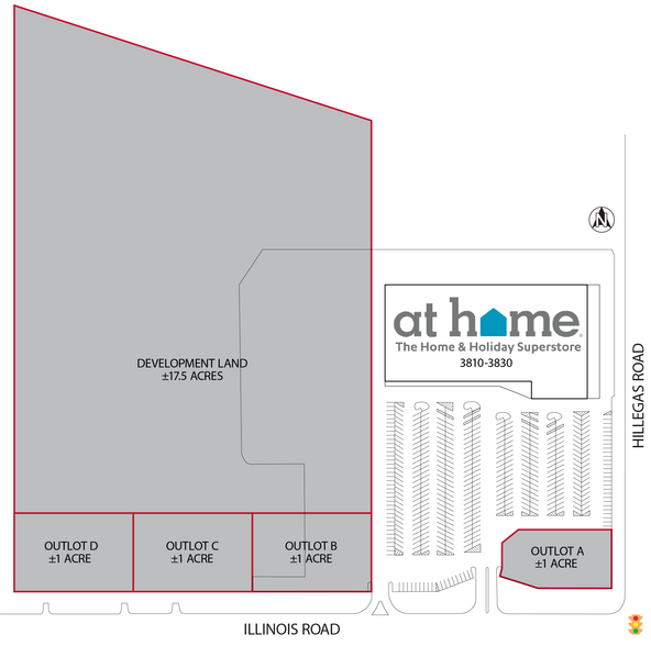 4120 Illinois Rd, Fort Wayne, IN for lease - Site Plan - Image 2 of 2