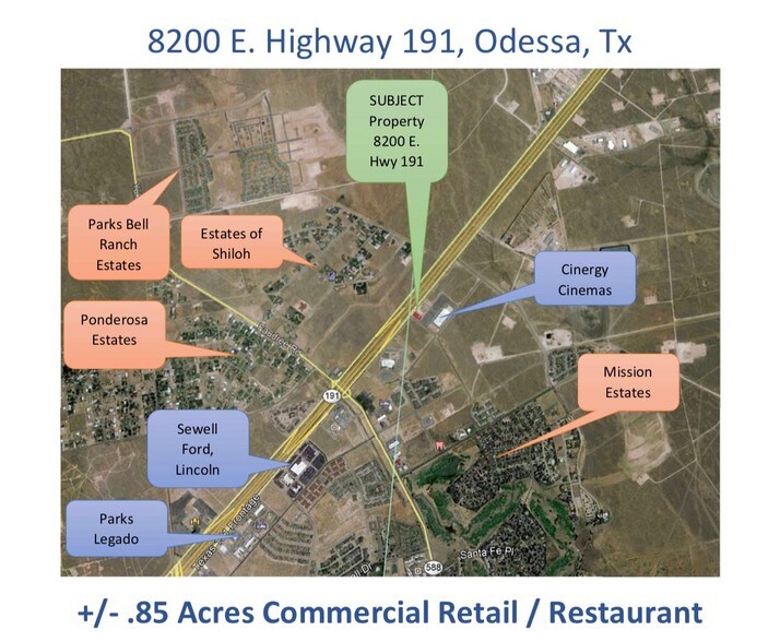 8200 E 191 Hwy, Odessa, TX for sale - Primary Photo - Image 1 of 1