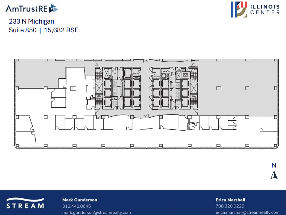 233 N Michigan Ave, Chicago, IL for lease Floor Plan- Image 1 of 1