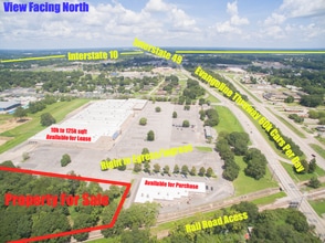 1229 NW Evangeline Trwy, Lafayette, LA - AERIAL map view - Image1