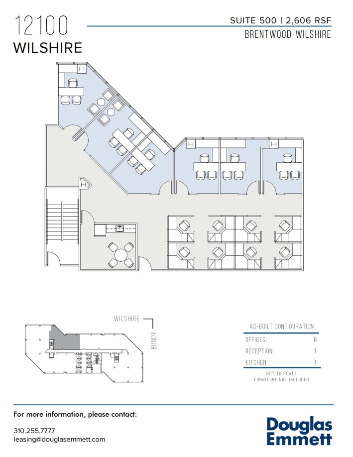 12100 Wilshire Blvd, Los Angeles, CA for lease Floor Plan- Image 1 of 1