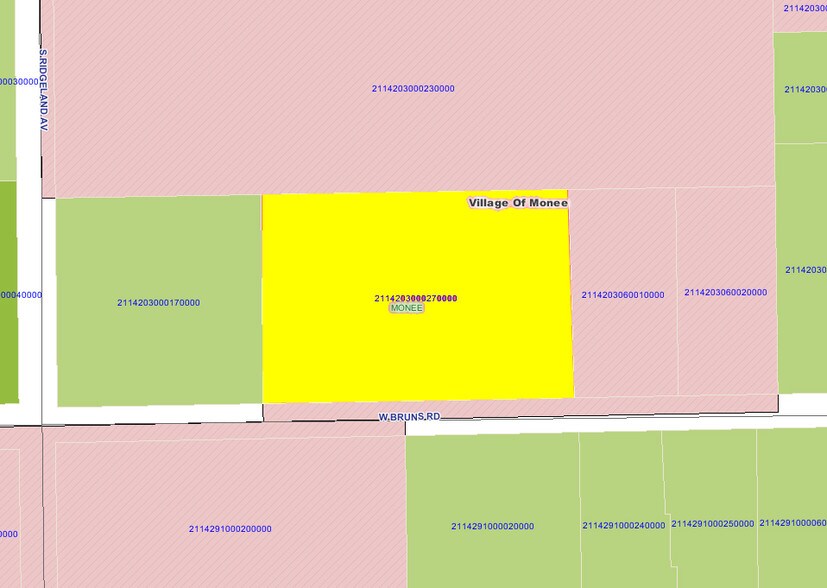 6320 W Bruns Rd, Monee, IL for lease - Plat Map - Image 2 of 21