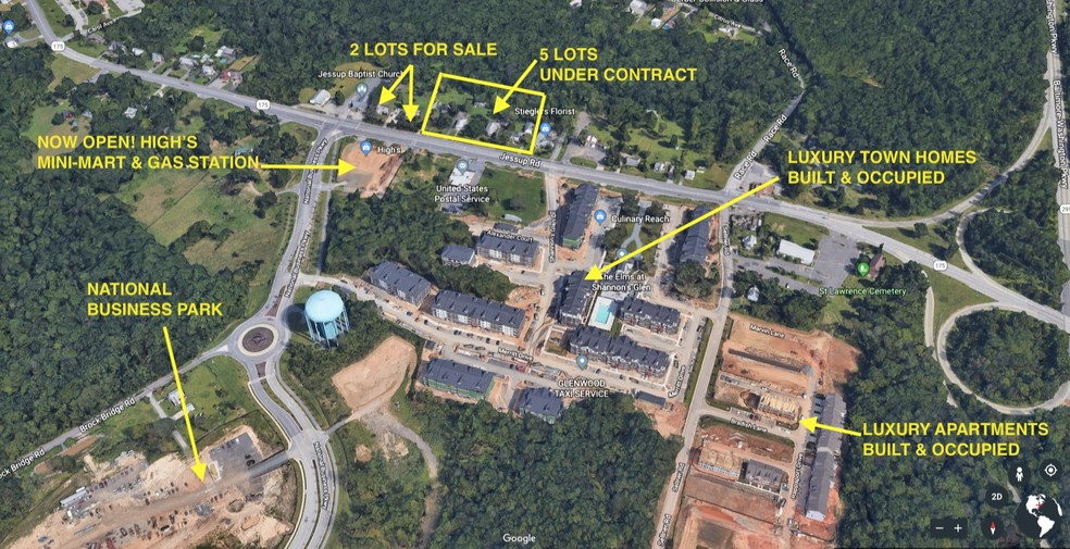 Two parcels of land on Jessup Rd portfolio of 2 properties for sale on LoopNet.com - Building Photo - Image 1 of 3