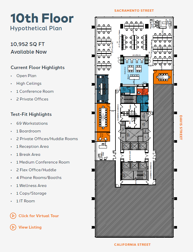 100 California St, San Francisco, CA for lease Interior Photo- Image 1 of 4