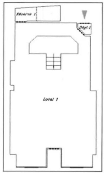Retail in Paris for lease - Floor Plan - Image 3 of 3