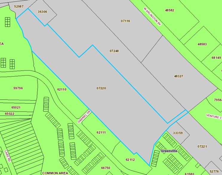 W Arlington Blvd, Greenville, NC for sale - Plat Map - Image 3 of 4