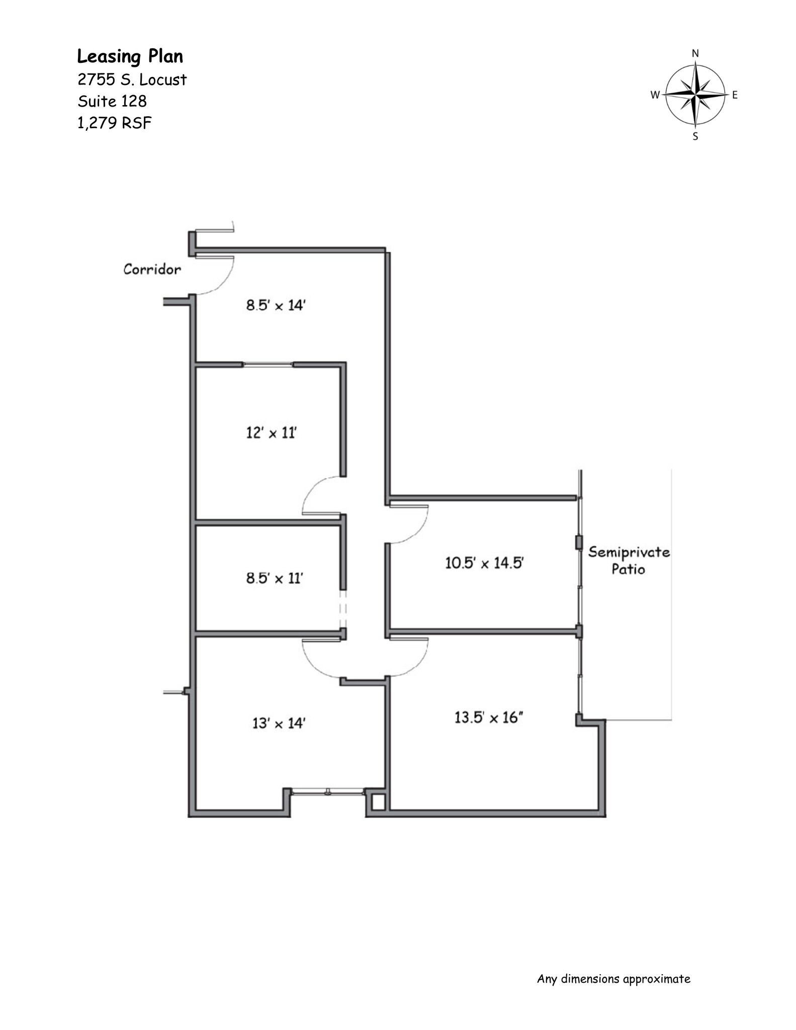 2755 S Locust St, Denver, CO for lease Site Plan- Image 1 of 1