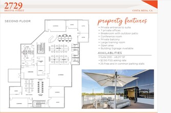2729 Bristol St, Costa Mesa, CA for sale Floor Plan- Image 1 of 1
