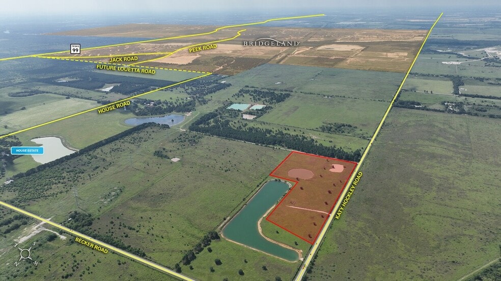 0 House Hahl Rd, Hockley, TX for sale - Building Photo - Image 3 of 3