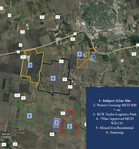 4063 fm 973, Taylor, TX 76574 112 Acres on FM973