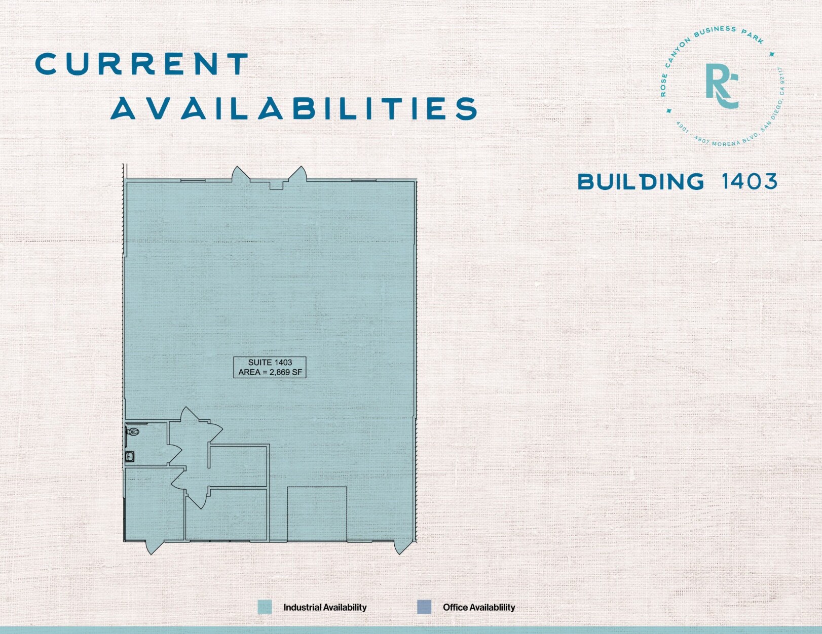 4901-4907 Morena Blvd, San Diego, CA for lease Floor Plan- Image 1 of 1