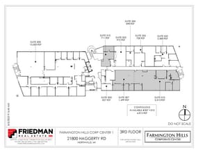 21800 Haggerty Rd, Northville, MI for lease Floor Plan- Image 2 of 2