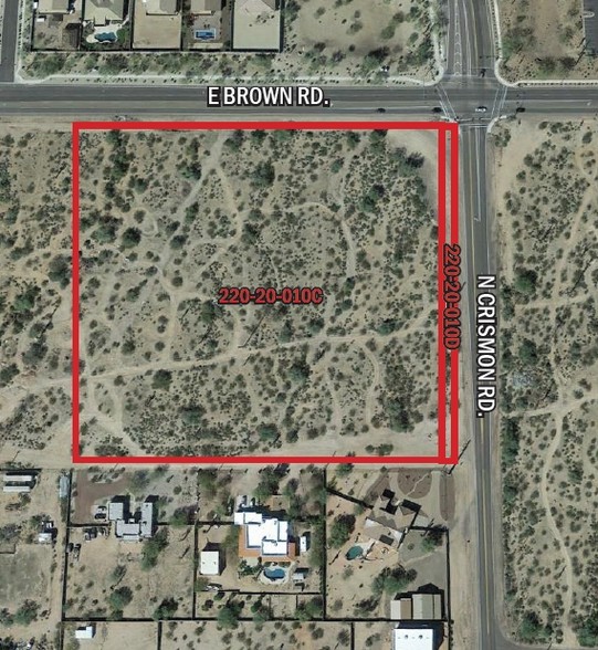 SW E Brown Rd & N Crismon Rd, Mesa, AZ for sale - Primary Photo - Image 1 of 1