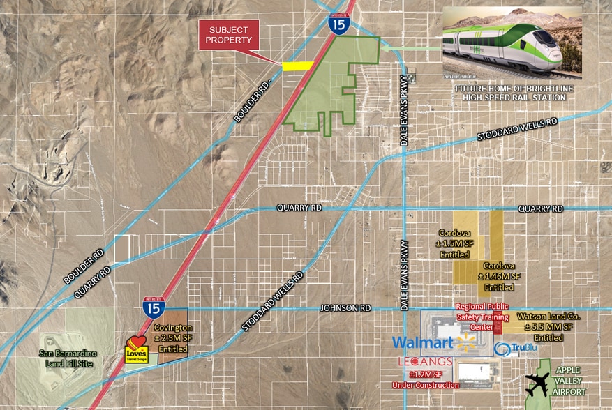 I-15 Interstate Rd, Apple Valley, CA for sale - Primary Photo - Image 1 of 1