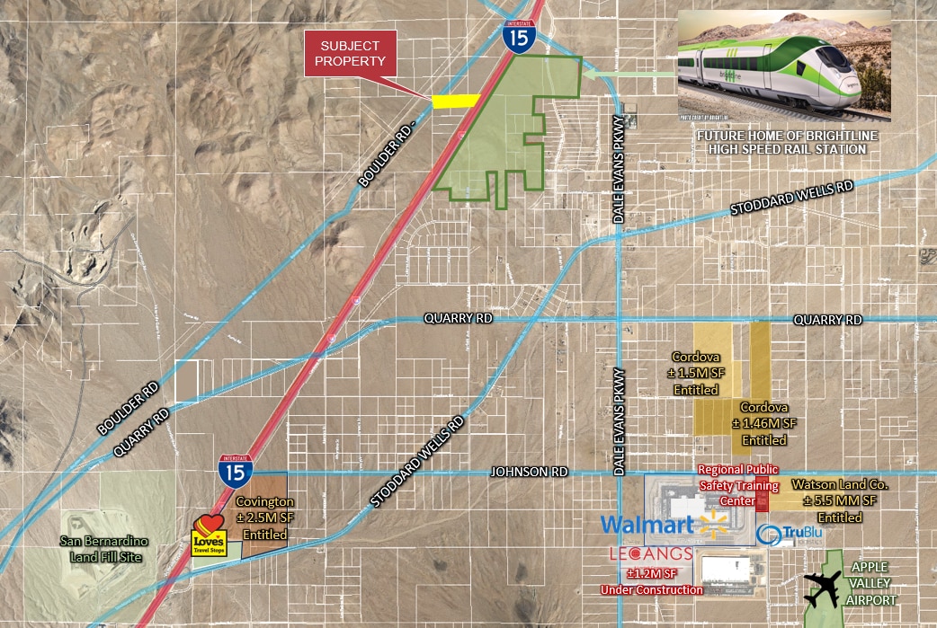 I-15 Interstate Rd, Apple Valley, CA for sale Primary Photo- Image 1 of 2