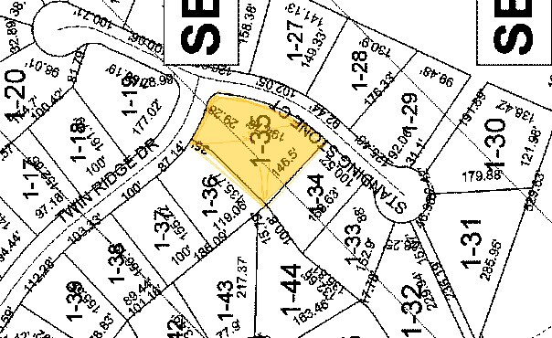 Kettering Estates Plat Map 10700 Kettering Dr, Charlotte, Nc 28226 | Loopnet