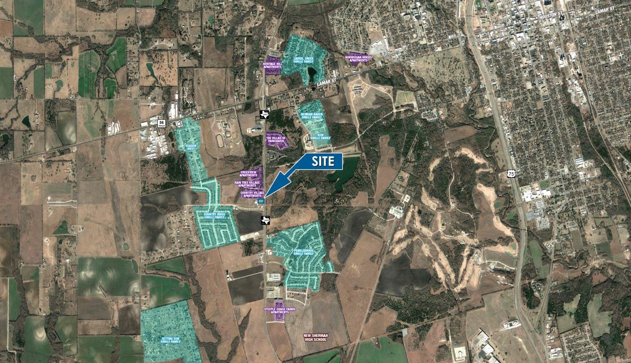 920 W Fm 1417, Sherman, TX for sale Aerial- Image 1 of 1