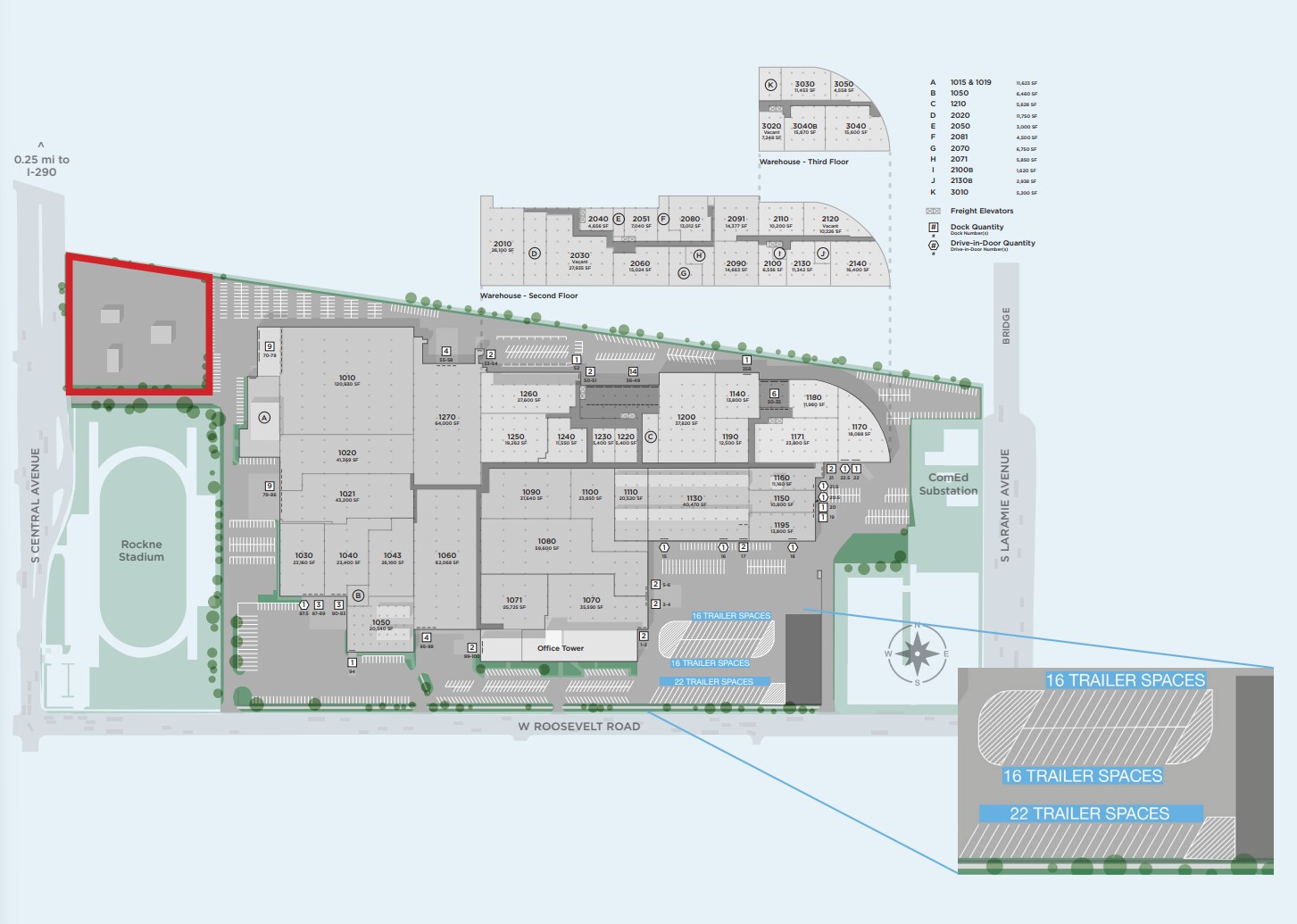 1001 S Central Ave, Chicago, IL for lease Primary Photo- Image 1 of 2