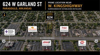 More details for 624 W Garland St, Paragould, AR - Land for Sale